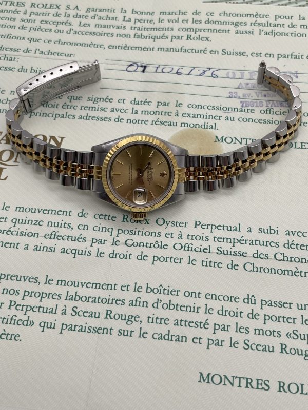 Rolex Datejust Lady 26 mm 69173 Paper