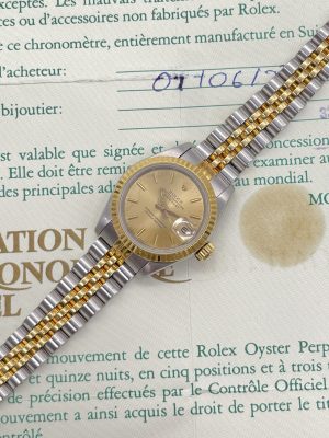 Rolex Datejust Lady 26 mm 69173 Paper