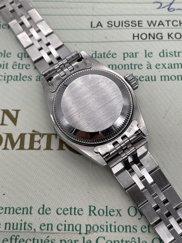 Rolex Lady-Datejust 26mm Silver Dial With Paper