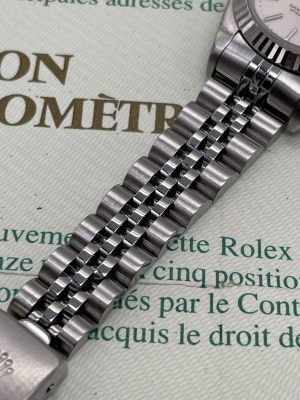 Rolex Lady-Datejust 26mm Silver Dial With Paper