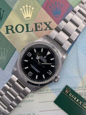 Rolex Explorer 114270 With Paper