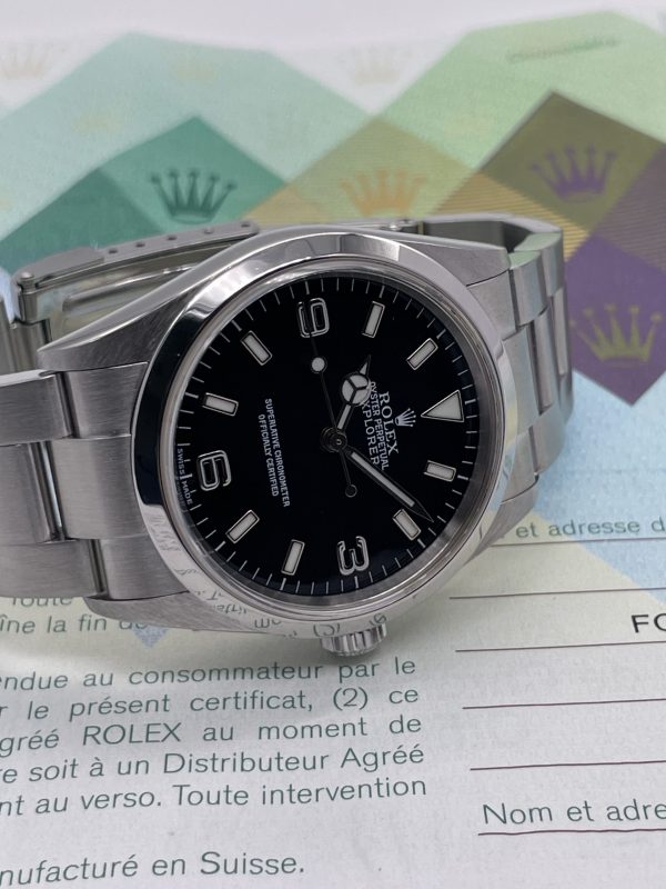 Rolex Explorer 114270 With Paper