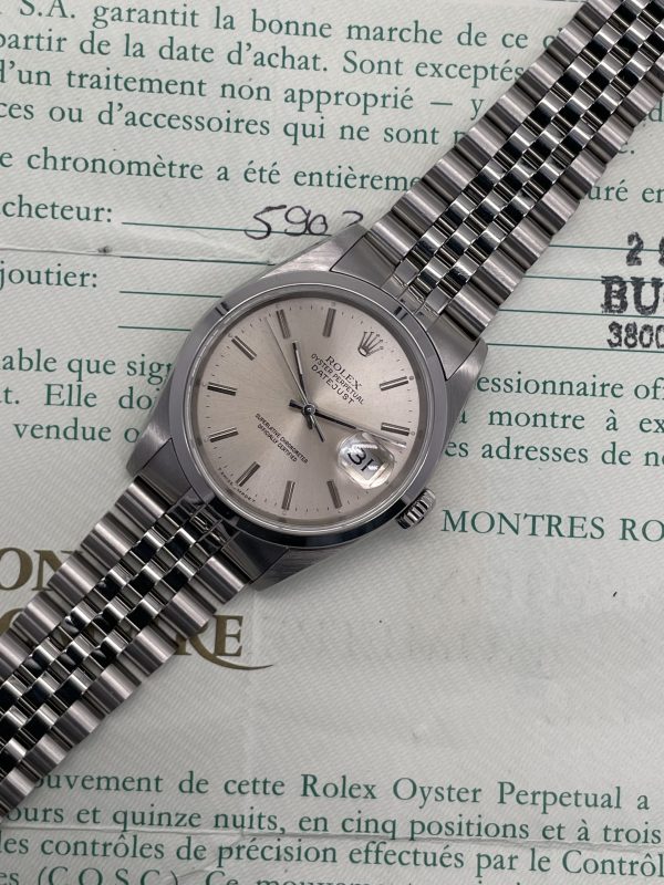 Rolex Datejust 16200 Silver Dial Jubilee just service 36mm