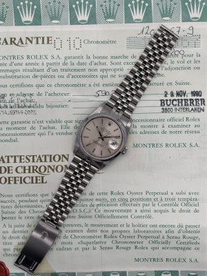 Rolex Datejust 16200 Silver Dial Jubilee just service 36mm