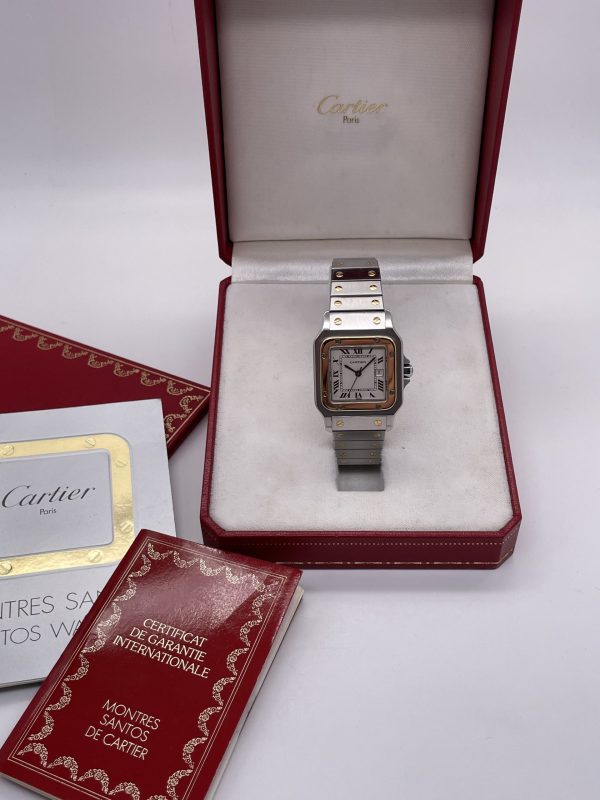 Cartier Santos Full Set Oro/Acciaio