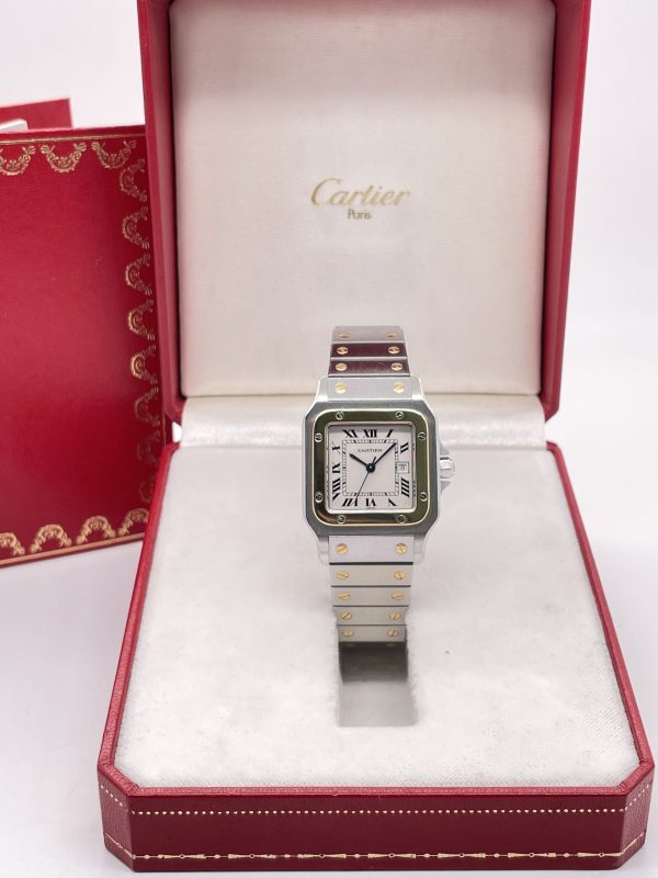 Cartier Santos Full Set Oro/Acciaio