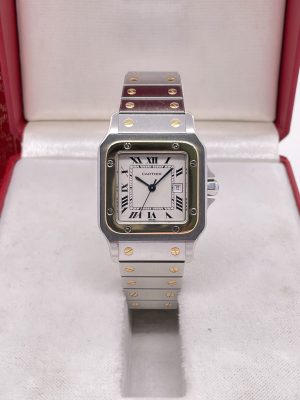 Cartier Santos Full Set Oro/Acciaio