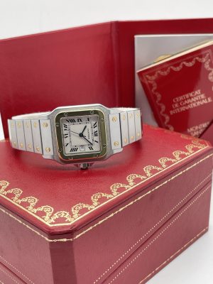 Cartier Santos Full Set Oro/Acciaio