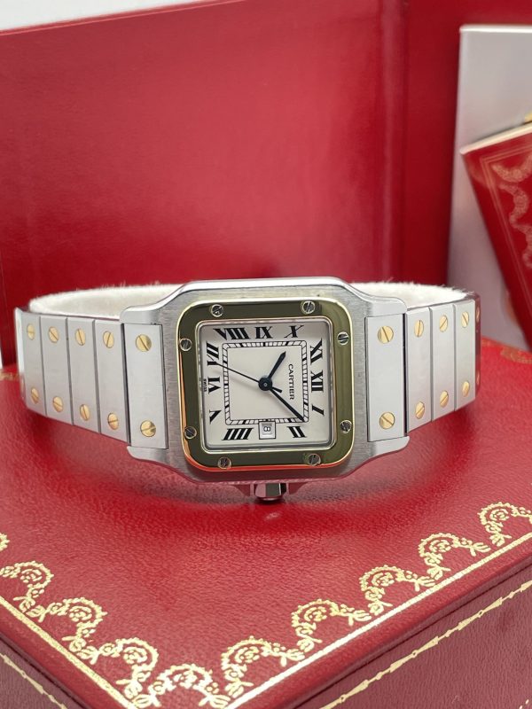 Cartier Santos Full Set Oro/Acciaio