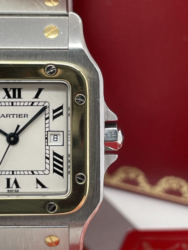 Cartier Santos Full Set Oro/Acciaio