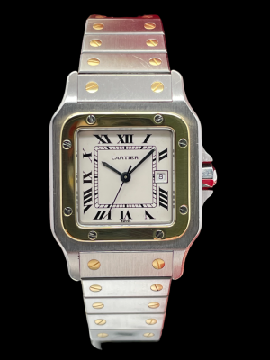 Cartier Santos Full Set Oro/Acciaio