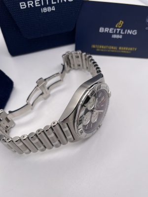 Breitling Chronomat 42mm blue Dial Full Set