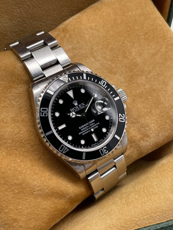 Rolex Submariner Date Full Set 16610 Never Polished Seriale T