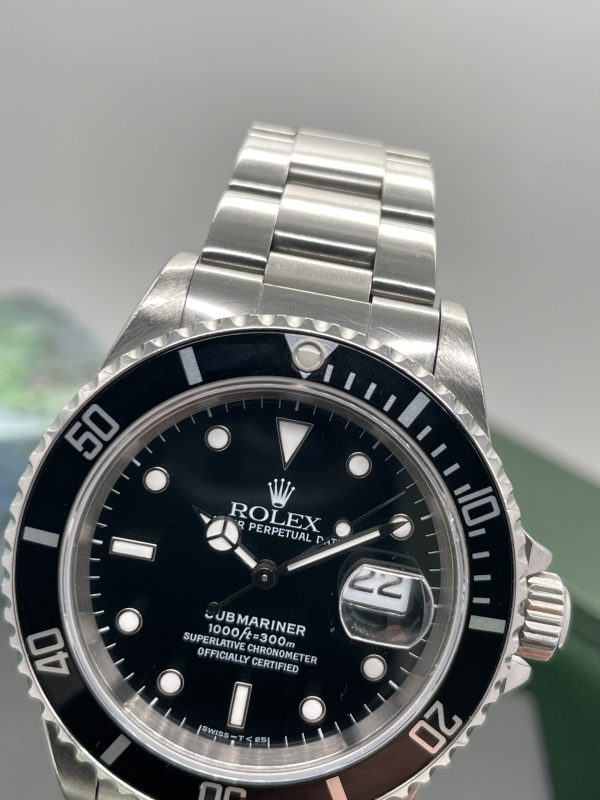 Rolex Submariner Date Full Set 16610 Never Polished Seriale T