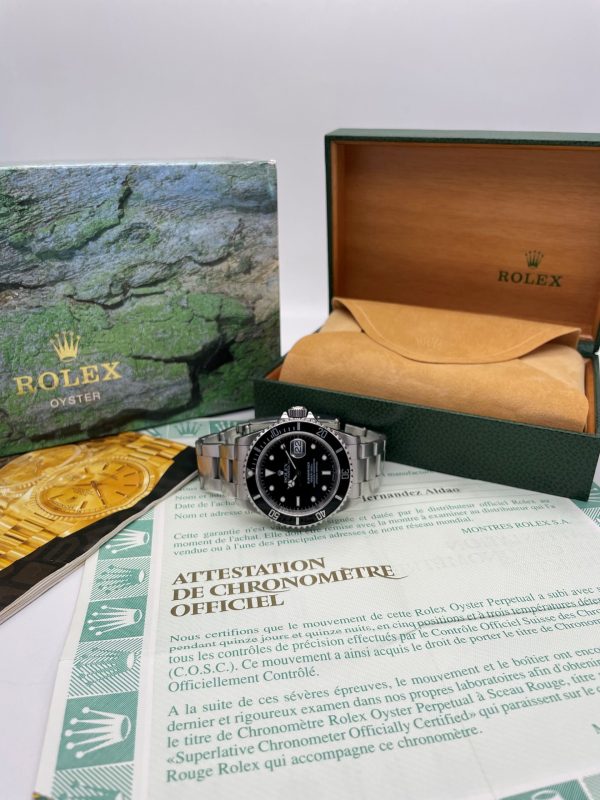 Rolex Submariner Date Full Set 16610 Never Polished Seriale T