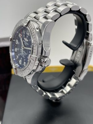 Breitling Superocean 42 blue Dial Full Set Never Polished