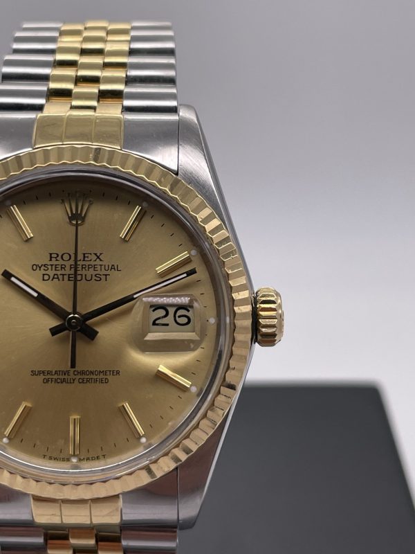 Rolex Datejust 36mm Dial Gold ref 16013