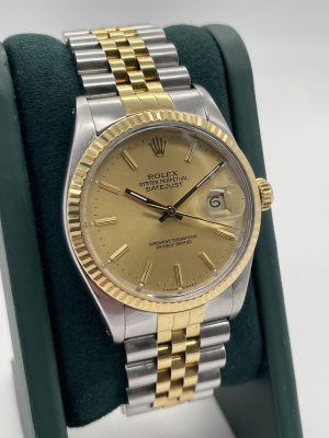 Rolex Datejust 36mm Dial Gold ref 16013