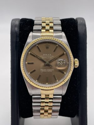 Rolex Datejust 16013 Caramel Dial tropical Brown 36 mm