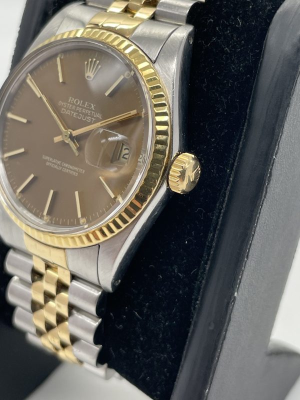 Rolex Datejust 16013 Caramel Dial tropical Brown 36 mm