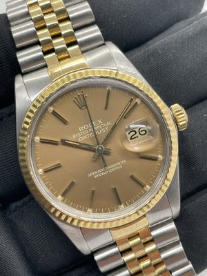 Rolex Datejust 16013 Caramel Dial tropical Brown 36 mm