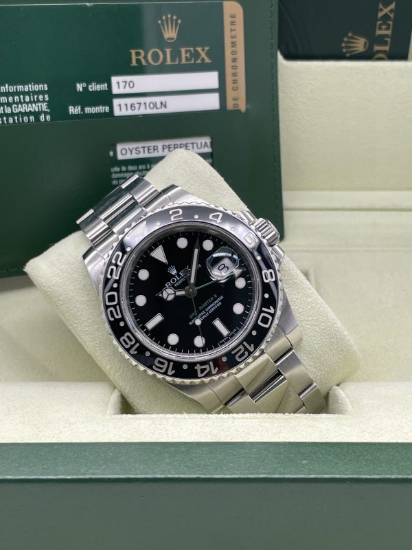 Rolex Gmt Master II Ceramic Full Set 116710LN from 2008