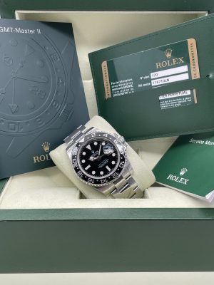 Rolex Gmt Master II Ceramic Full Set 116710LN from 2008