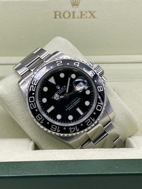 Rolex Gmt Master II Ceramic Full Set 116710LN from 2008