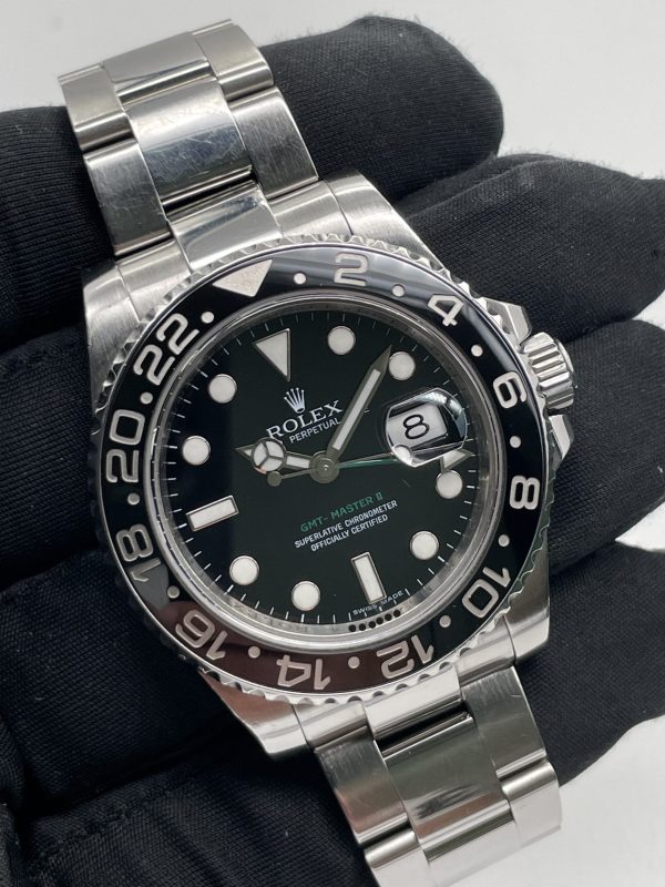 Rolex Gmt Master II Ceramic Full Set 116710LN from 2008