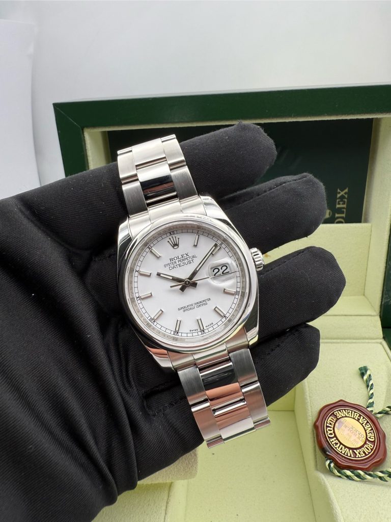Rolex Datejust 36 116200 Roulette Just Serviced with box 2010