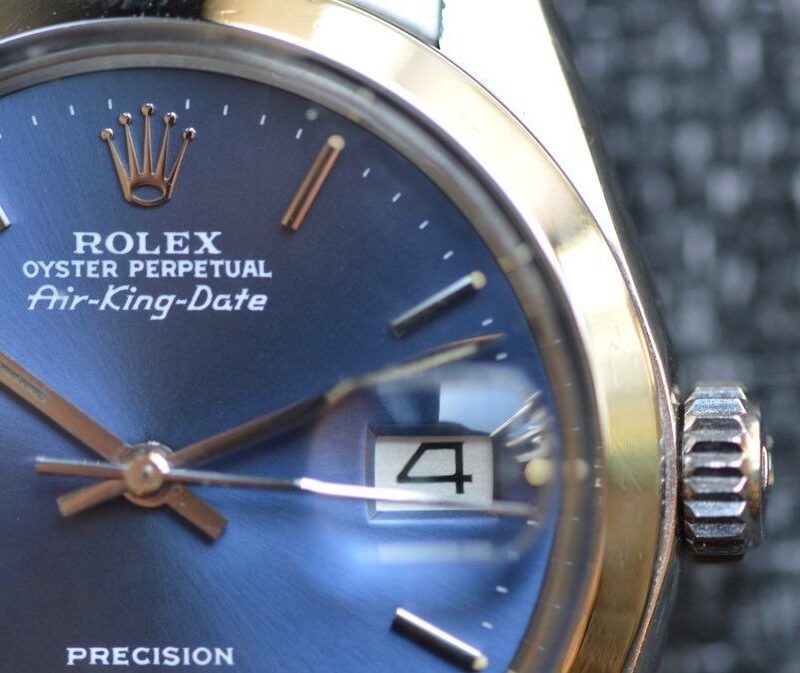 Rolex Air King Date 5700 from 1975
