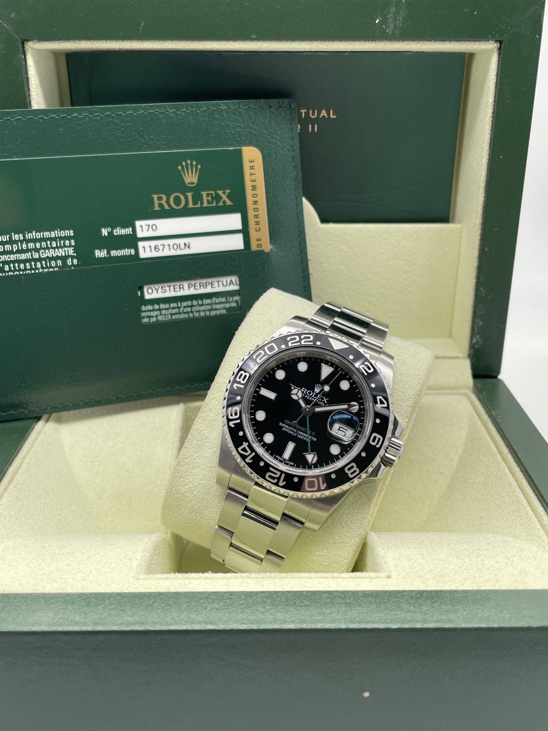 Rolex GMT-Master II Full Set 2013 Never Polished - Image 9