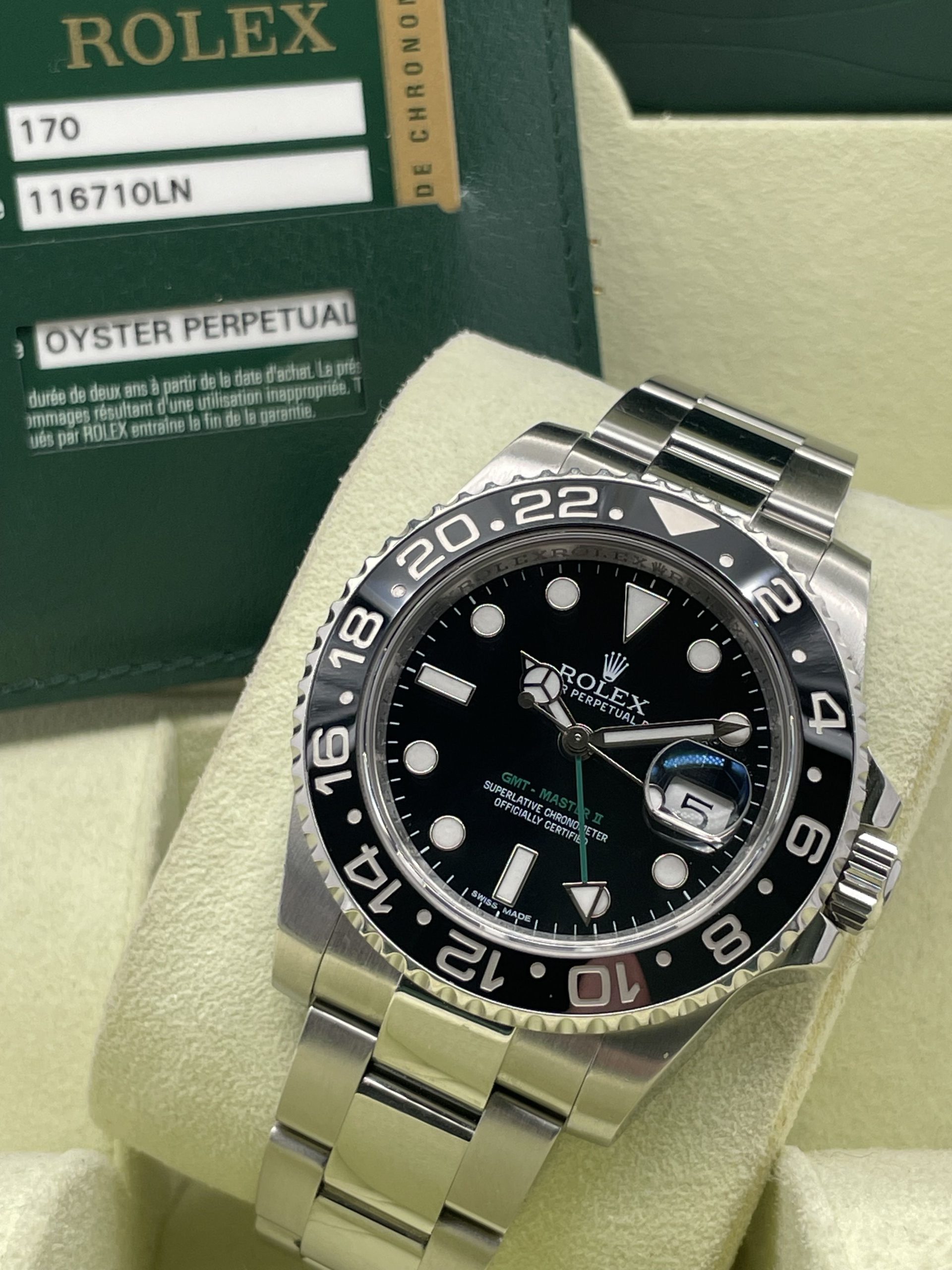 Rolex GMT-Master II Full Set 2013 Never Polished - Image 10