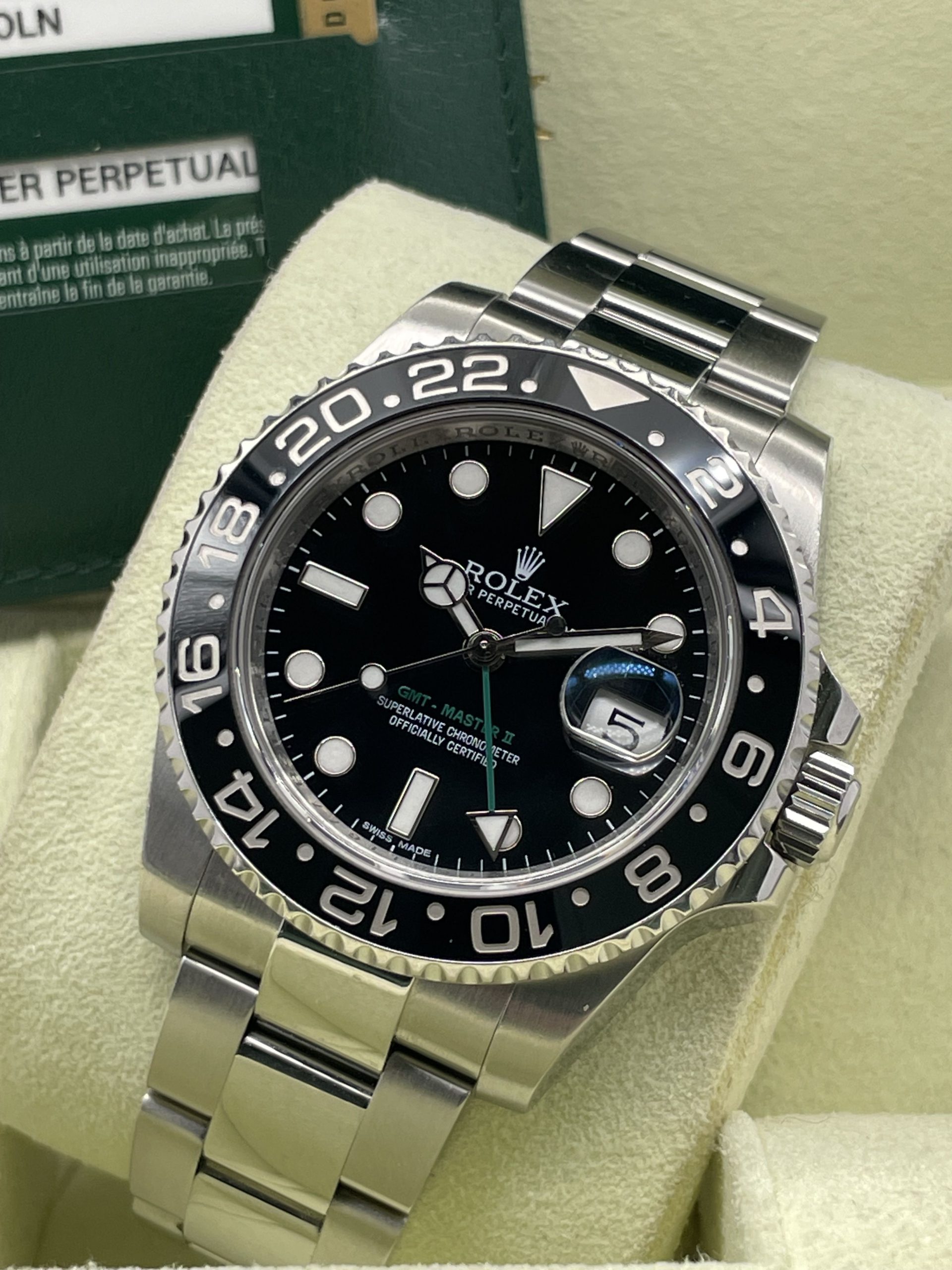 Rolex GMT-Master II Full Set 2013 Never Polished - Image 11