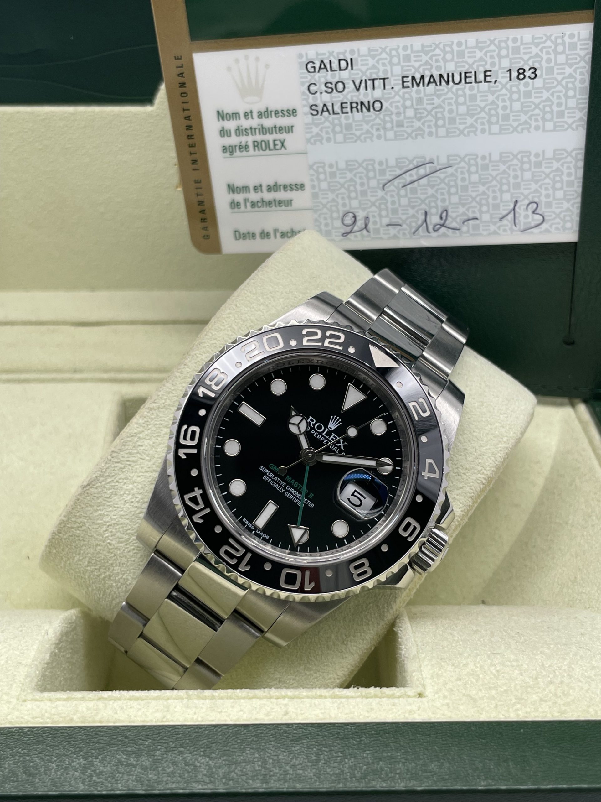 Rolex GMT-Master II Full Set 2013 Never Polished - Image 22