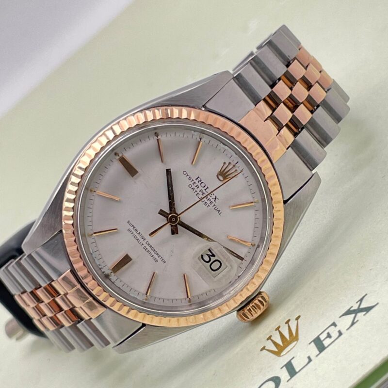 Rolex Datejust 1601 Steel & Rose Gold From 1968