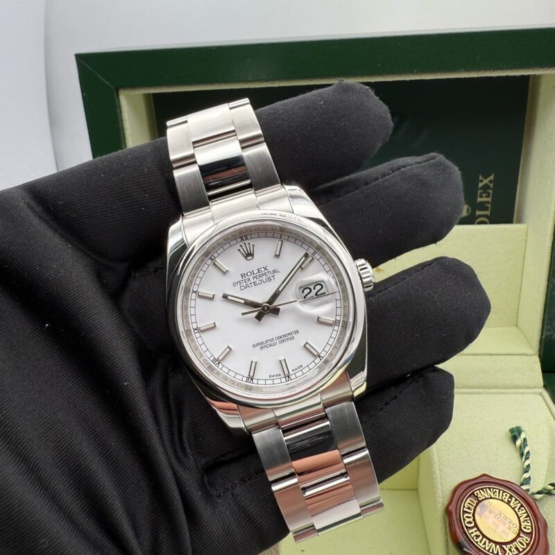 Rolex Datejust 36 116200 Roulette Just Serviced with box 2010