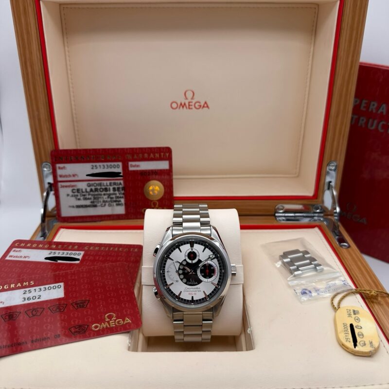 Omega Seamaster Aqua Terra Nzl-32 Like New - Nos Full Set Nuova Zelanda Regata