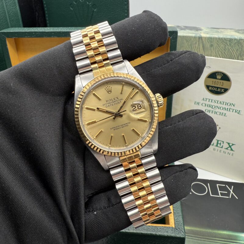Rolex Datejust 16013 Full set Perfect Near Nos