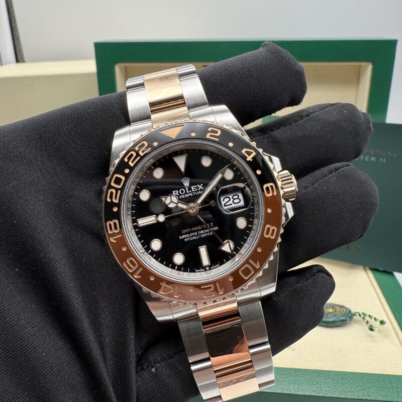 Rolex Rootbeer Gmt Master II 126711 CHNR Full Set