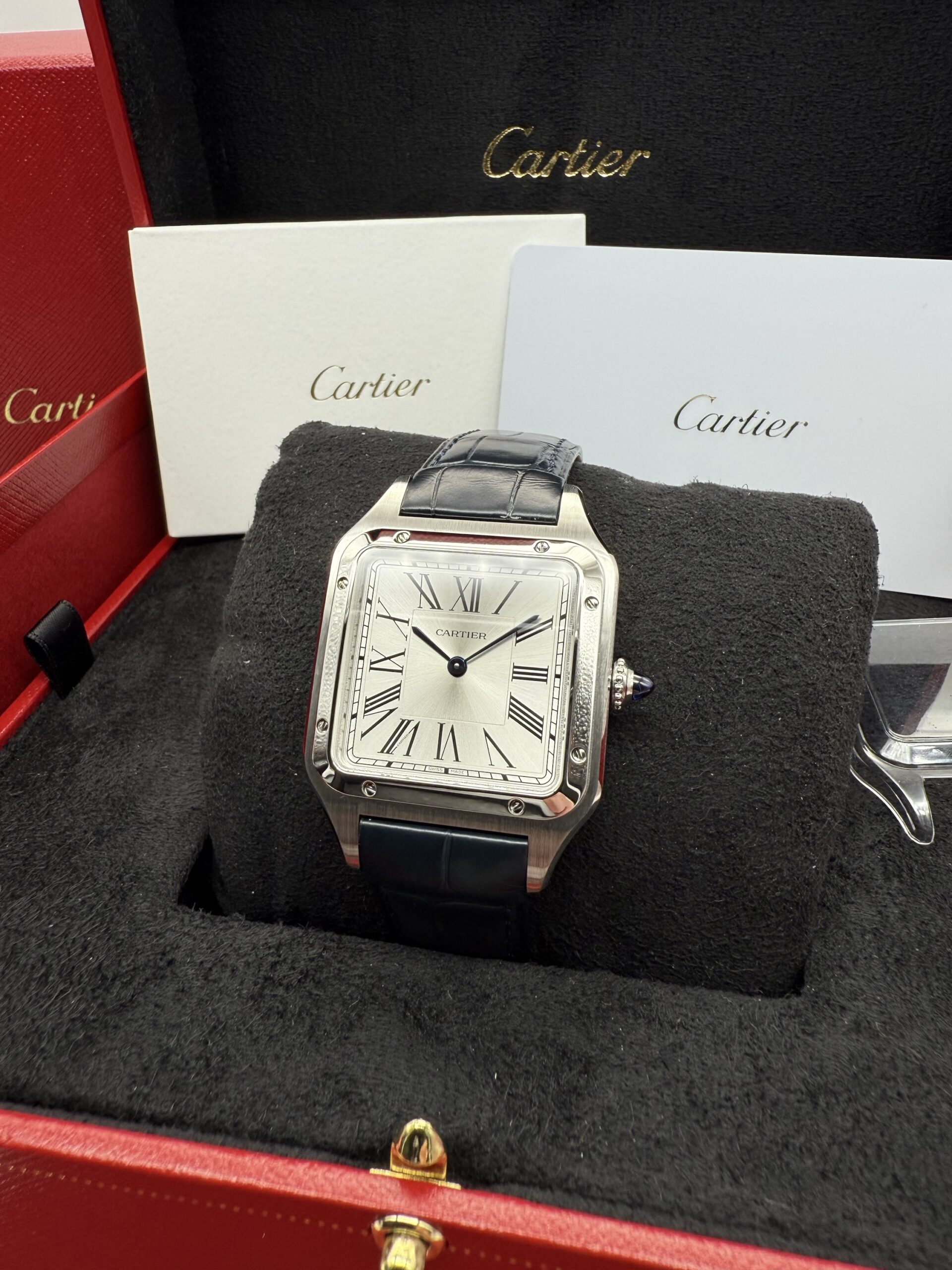 Cartier Santos Dumont new 2025 Grande - Image 11