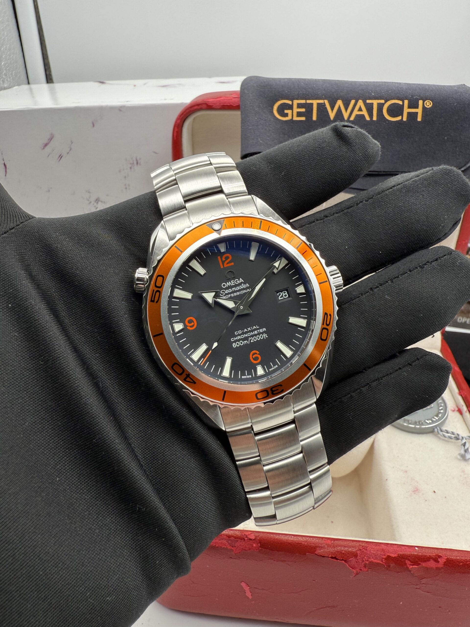 Omega Seamaster Planet Ocean NOS Orange