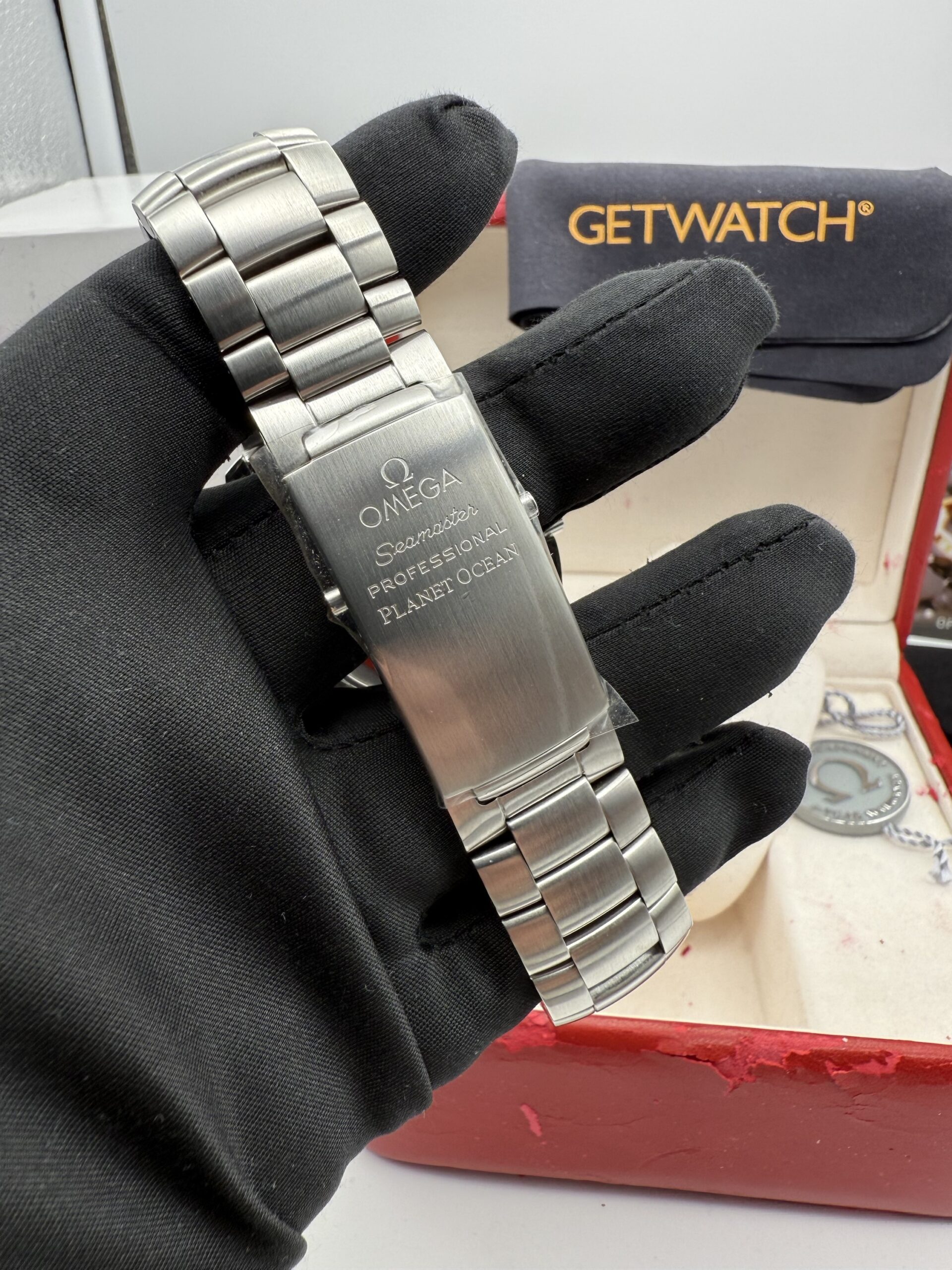 Omega Seamaster Planet Ocean NOS Orange - Image 9