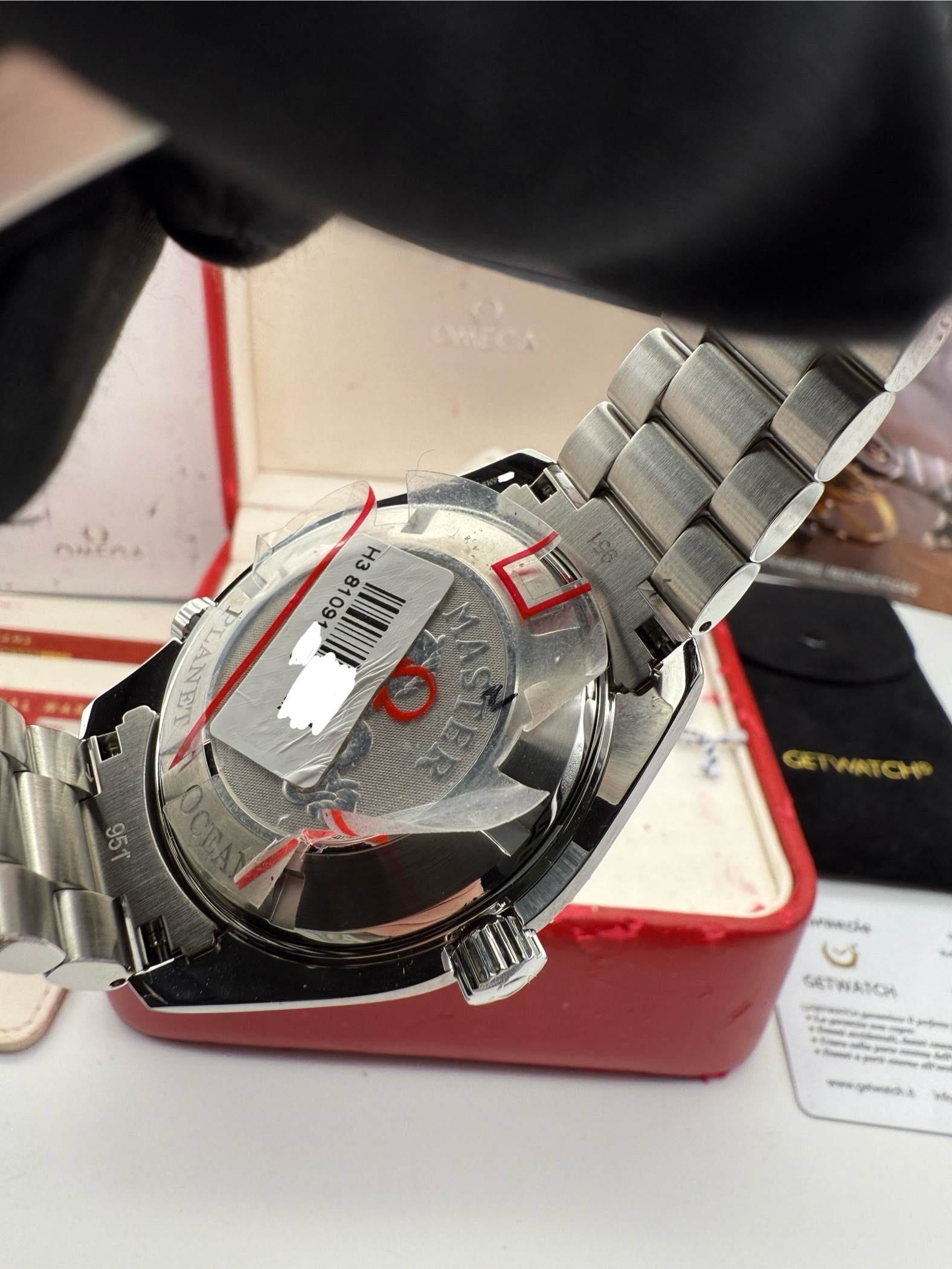 Omega Seamaster Planet Ocean NOS Orange - Image 10