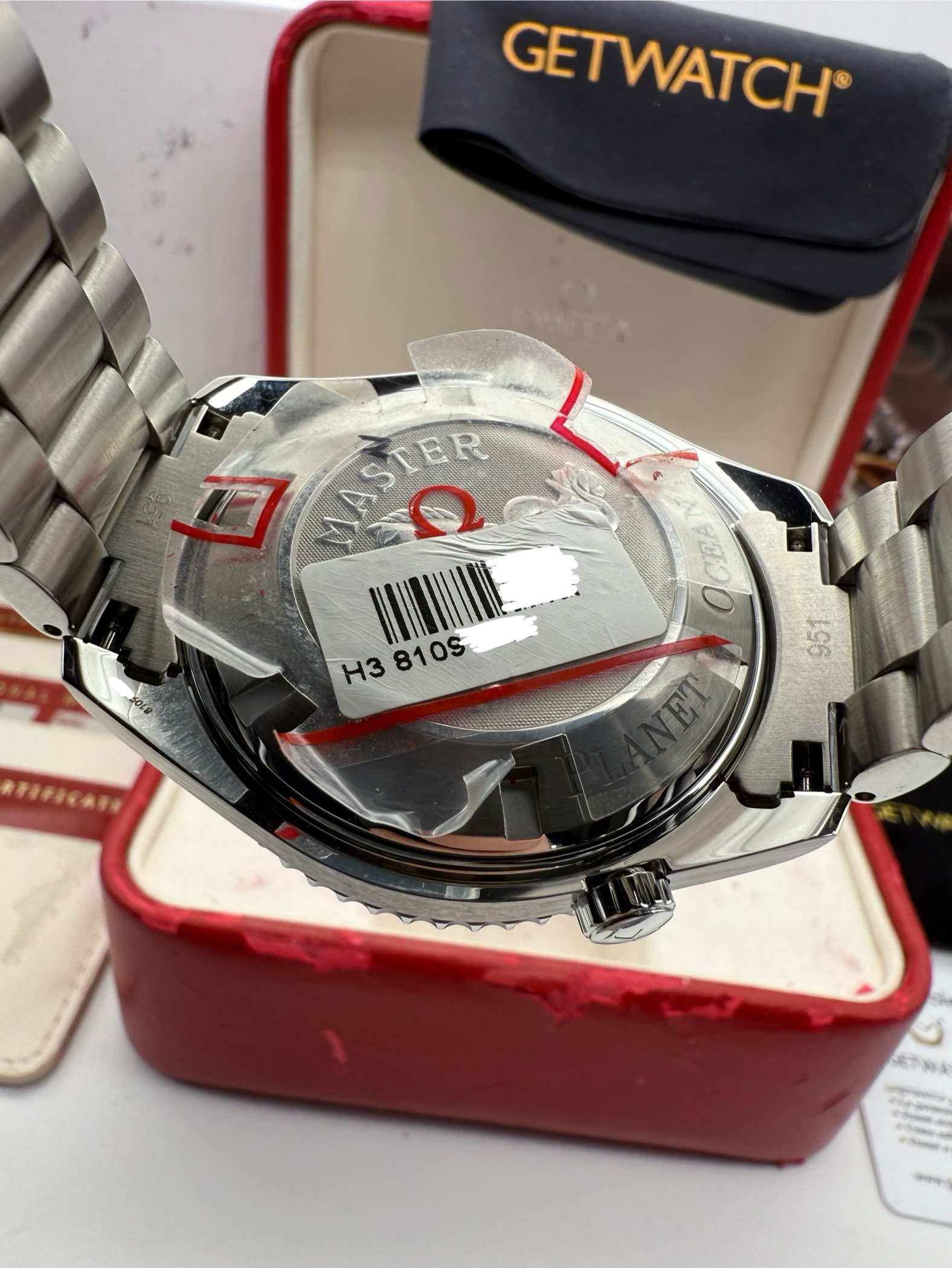 Omega Seamaster Planet Ocean NOS Orange - Image 11