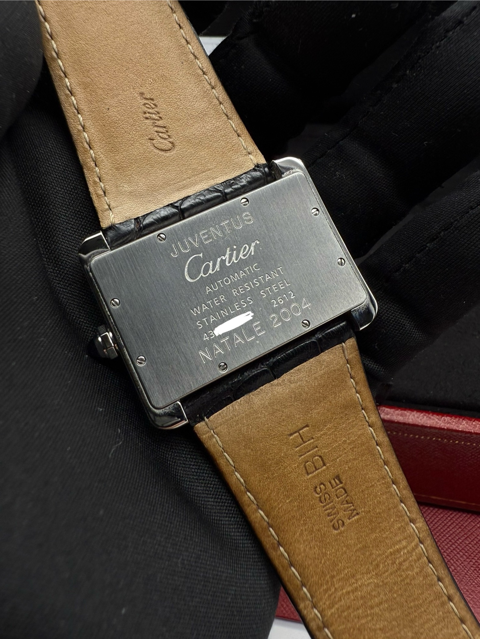 Cartier Tank Divan Ref. 2612 Juventus Full set - Image 13