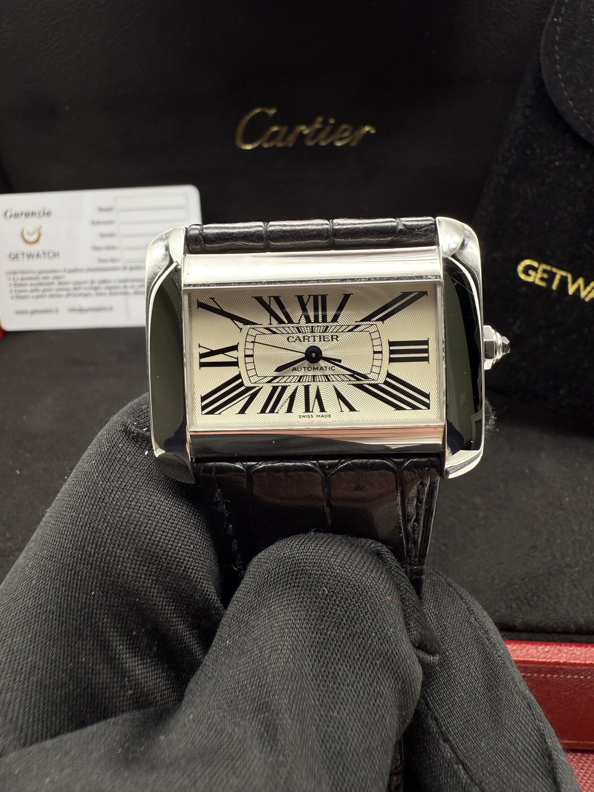 Cartier Tank Divan Ref. 2612 Juventus Full set - Image 9