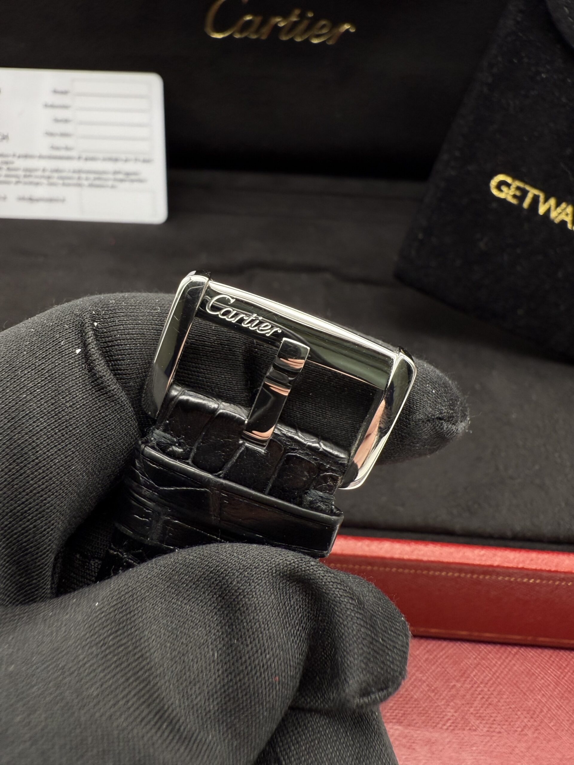 Cartier Tank Divan Ref. 2612 Juventus Full set - Image 10