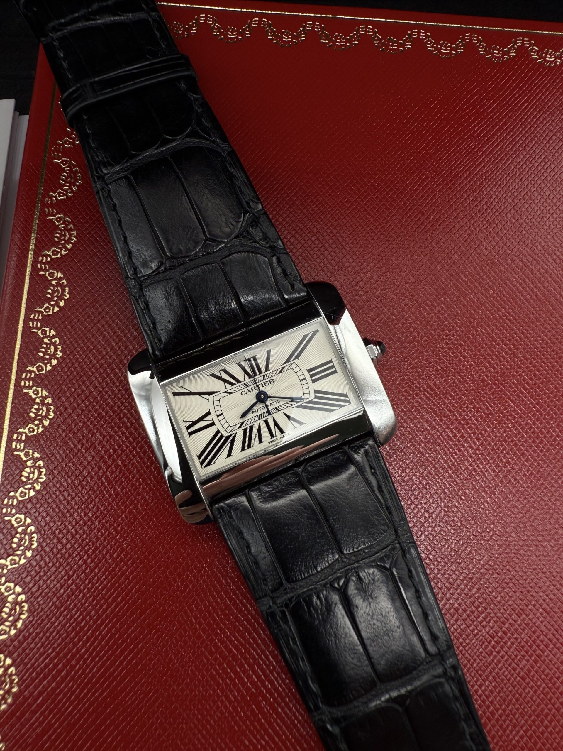 Cartier Tank Divan Ref. 2612 Juventus Full set - Image 7