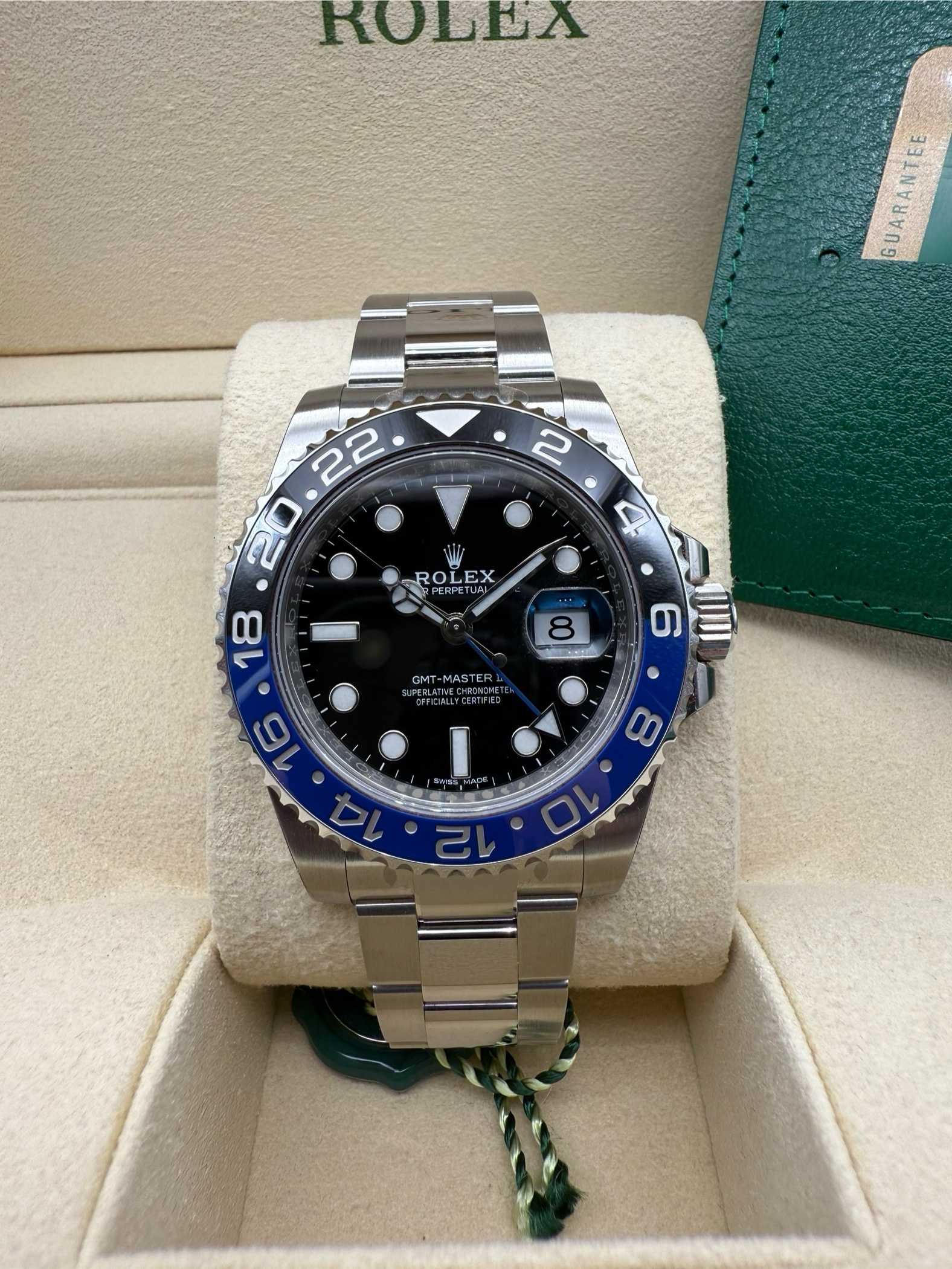 Rolex Gmt Master II 116710BLNR Batman NOS full stickers - Image 10